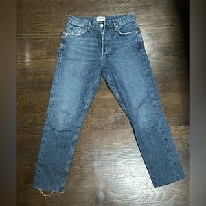 Agolde Jeans Slim Fit, classic blue, size 26